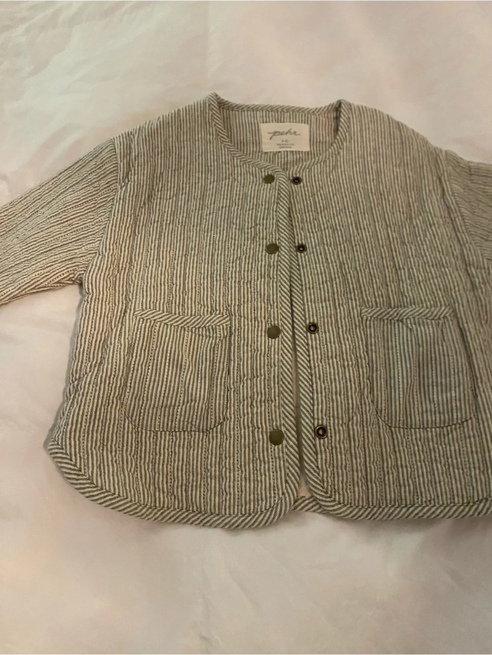 Pehr Quilted Railroad jacket 4-5T NWOT